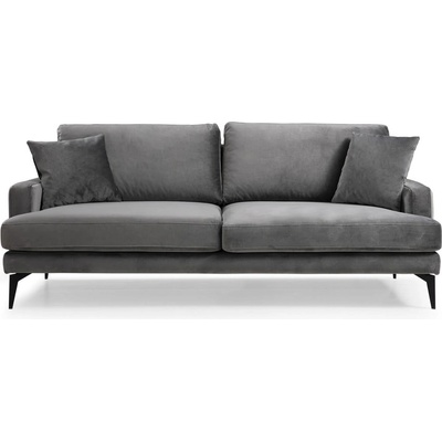 Hanah Home Сив диван 205 см Papira - Balcab Home (560ARE1309)