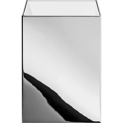 DECOR WALTHER Кошче за отпадъци в баня Corner 24 см хром (0614000)