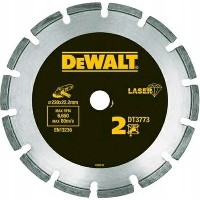 Dewalt Diamantový řezný kotouč 230 x 22,2 mm DT3743