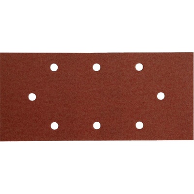 Brúsny papier na suchý zips 10ks, 8 otvorov, 93x190mm, P60