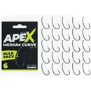 RidgeMonkey Ape-X Medium Curve Barbed Bulk Pack vel.6 25 ks