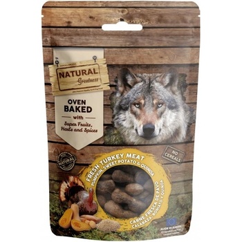 NATURAL Greatness Oven Baked Biscuit Digestive - натурални бисквити на фурна, за куче, хипоалергенни и без зърно 35 гр - Испания NGDS002C