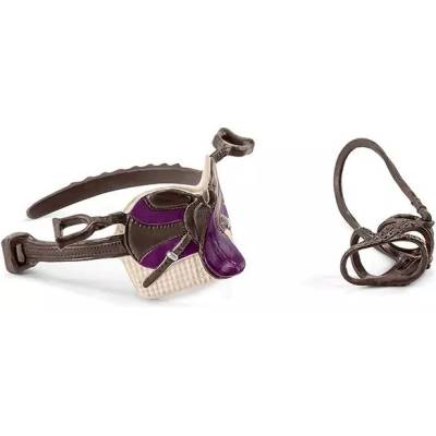 Schleich Комплект аксесоари Schleich Horse Club, Седло и юзда Лиза и Щорм (SLH42491)