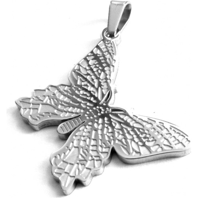 Steel Jewelry Přívěsek motýl z chirurgické oceli PR171040