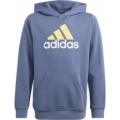 adidas Essentials Two-colored Hoodie modrá žltá