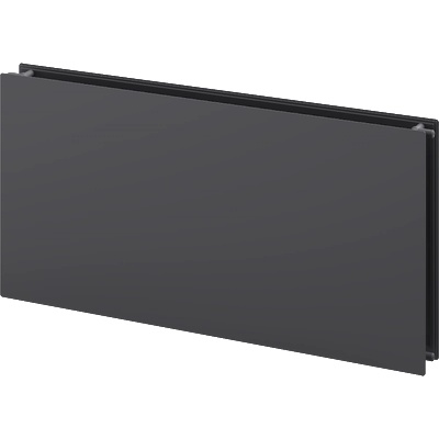 Mexen CHF20 Hygiene Flat панелен радиатор 400 x 1000 мм, странично свързване, 719 W, антрацит - W420HF-040-100-66 (W420HF-040-100-66)