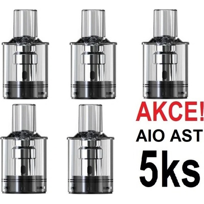 Joyetech eGo AIO AST Pod cartridge 2ml 1 ohm 4+1 5 ks