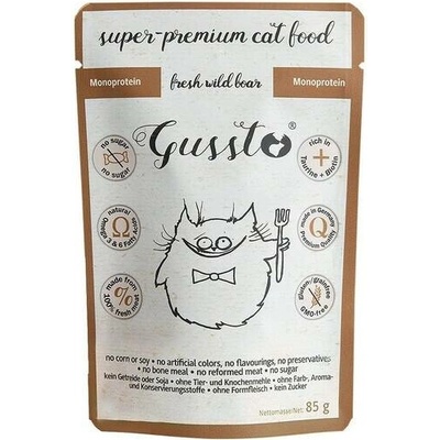 Gussto Cat Fresh Wild Boar 85 g