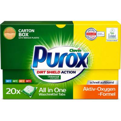 Purox Universal práškové kapsle na praní 20 PD