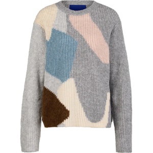 Selfhood Дамски пуловер Selfhood Women's Knit Sweater Jumper - Grey - размер XS (117-3438-0411)