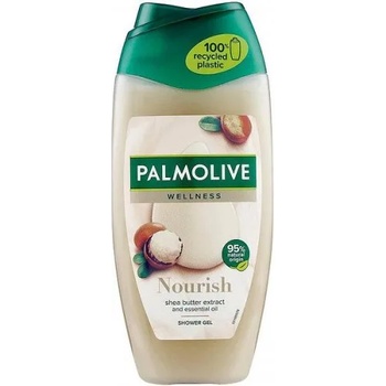 Palmolive Wellness Nourish - Подхранващ душ гел за тяло с масло от ший и етерични масла 250мл