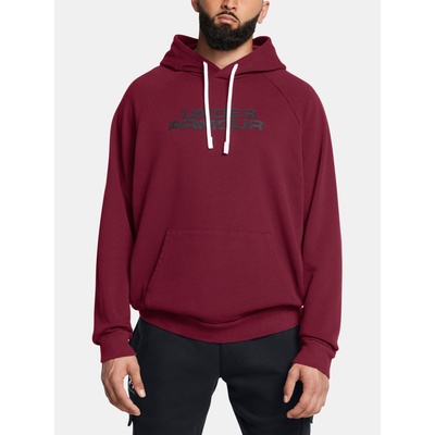 UA Rival Flc Txtr CG Hoodie Sweatshirt Under Armour | Cherven | МЪЖЕ | S