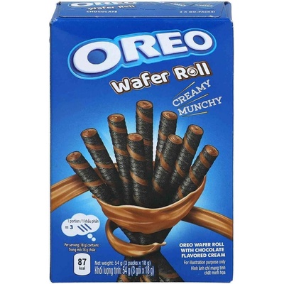 Oreo Wafer Roll Chocolate 54 g – Sleviste.cz