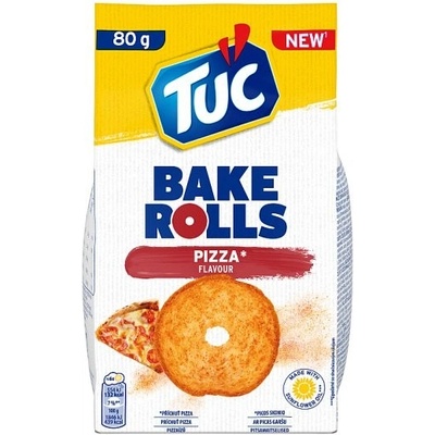 TUC Bake Rolls Pizza Chlebové sucháre balenie 80 g