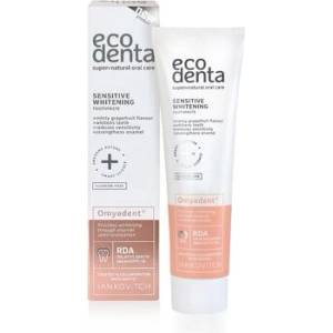 Ecodenta Избелваща паста за зъби за чувствителни зъби с мехлем 100 мл