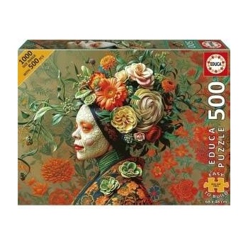 Educa Пъзел Educa Lagarto Reina 500 Части