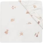 Jollein Детски чаршаф с ластик Jollein - Jersey Animal Friends, 40/50 x 80/90 cm (560455) - baby