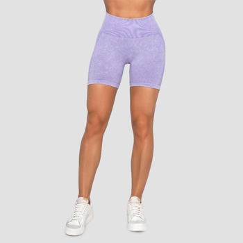 GymBeam Дамски безшевни шорти Lift Violet XL