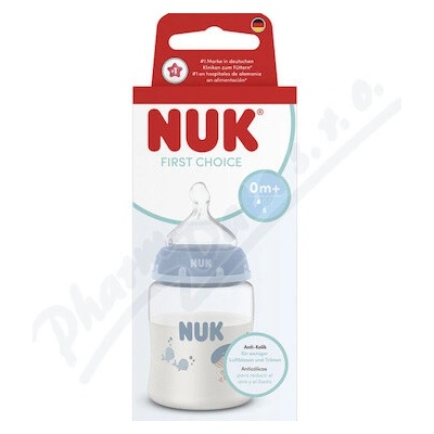 Nuk First Choice láhev 0+m mix barev 150 ml