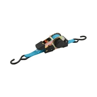 Compass Popruh s ráčnou a háky samonavíjecí 320daN 3,5m TÜV BLUE WAY 02261
