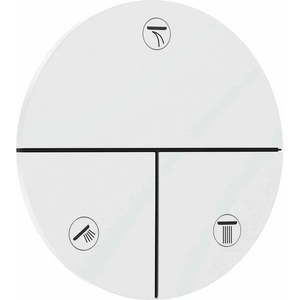 Hansgrohe ShowerSelect Comfort S 3-функционален скрит вентил матово бяло (15558700)