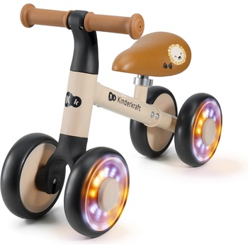 KinderKraft CUTIE FLASH колело за баланс BEIGE (NEW024823)