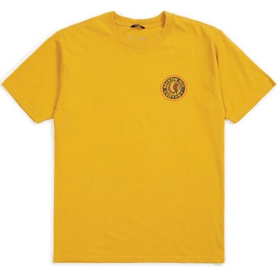 Brixton tričko Rival Ii S/S Stnd Tee Nugget Gold