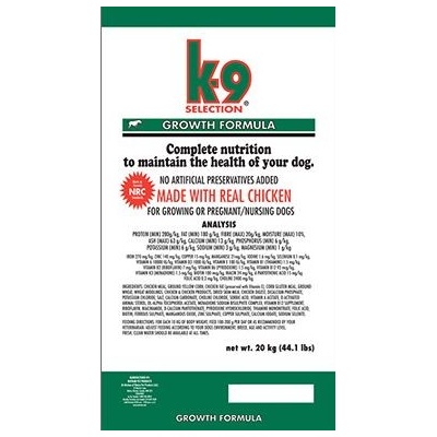 K-9 Selection Growth Formula 3 kg