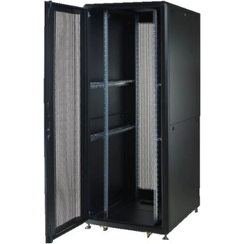 Security Professionals Комуникационен шкаф, 42U, 19, 610x1000x2028мм, перфорирана врата, Черен (MR.GTS42U61.01)