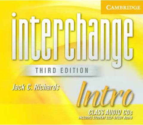 Interchange Third Edition Intro: Class Audio CDs (4) - Jack C. Richards
