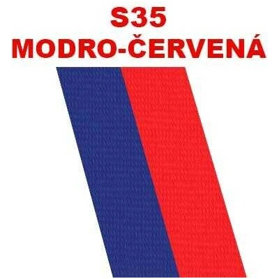 Stuha modro-červená