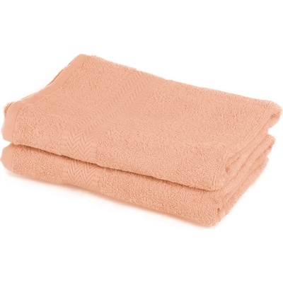 Romeo Froté osuška 70 x 140 cm lososová