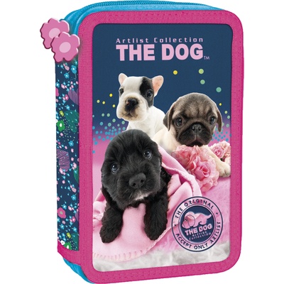 DERFORM Ученически несесер с пособия Derform The Dog - с 2 ципа (67909)