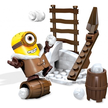 Mega Bloks Mimoni sněhová bitva