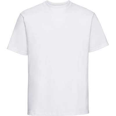 Russell Athletic 215m / Тениска от плътен памук - бяла xxxl (10215m00113)