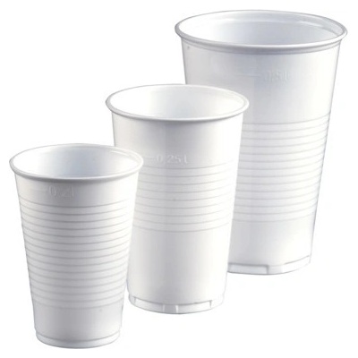 Wimex Pohár PP biely O78mm 0,3L