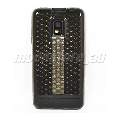 LG Optimus 2X P990 Силиконов Калъф Черен + Протектор