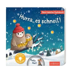 Mein liebstes Pustebuch - Hurra, es schneit! | Maria Höck, Natalie Merheb (ISBN: 9783845858296)