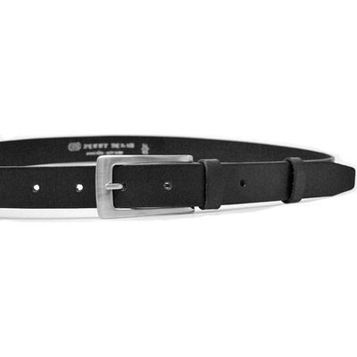 Belts 25-176-63 dámský kožený pásek černý