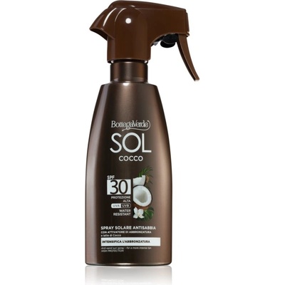 Bottega Verde Sol Cocco vodeodolný sprej na opaľovanie SPF 30 250 ml