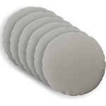 vidaXL Калъфка за възглавница 6 pcs HEERLEN Сиво Ø 50 cm Полиестер (922678)