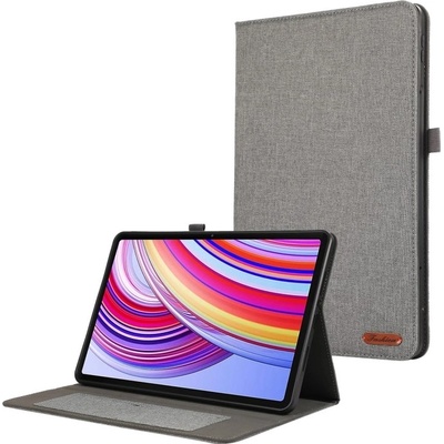 Vsetkonamobil 78924 FABRIC Zaklápací kryt pre Xiaomi Redmi Pad Pro / Pad Pro 5G šedý