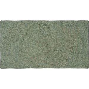 vidaXL Килими за помещение Маслиненозелено 100 x 200 cm юта (42010581)