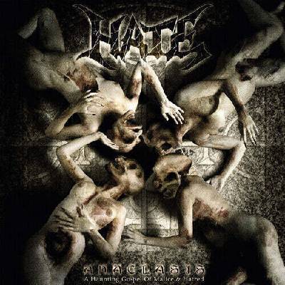 Hate - Anaclasis: A Haunting Gospel Of Malice & Hatred (Limited Edition) (Fire Marble Coloured) (LP) (3760053847492)