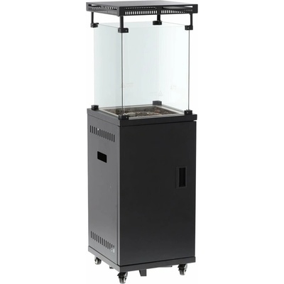 ALDOTRADE terasový plynový ohrievač BISTRO 136cm čierny