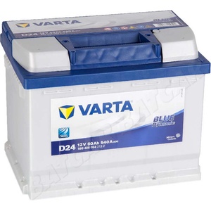VARTA D24 Blue Dynamic 12V 60Ah 540A right+ (560 408 054)