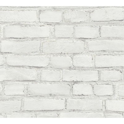 A.S. Création 374142 Vliesová tapeta na zeď Shades of White, rozmery 0,53 x 10,05 m