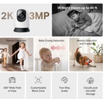 Mercusys Wi-Fi Pan/Tilt охранителна камера Mercusys MC210 (MC210_VZ)