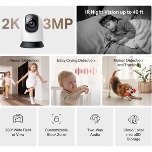 Mercusys Wi-Fi Pan/Tilt охранителна камера Mercusys MC210 (MC210_VZ)