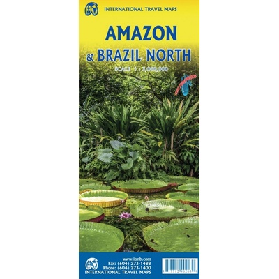 Amazon & Brazil North - přehledová mapa